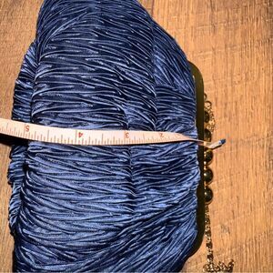 Elegant Blue Clutch Bag